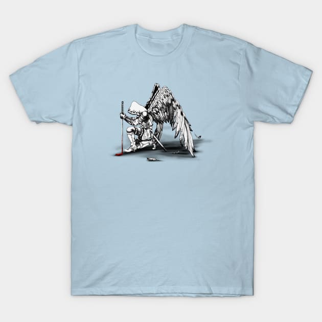 Archangel Warrior T-Shirt by SandraGale Art